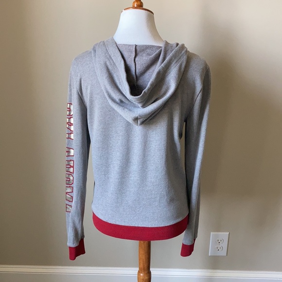 Pink by Victoria’s Secret OU quarter zip hoodie - Picture 4 of 9